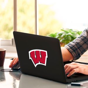 Fanmats Wisconsin Badgers Matte Aufkleber