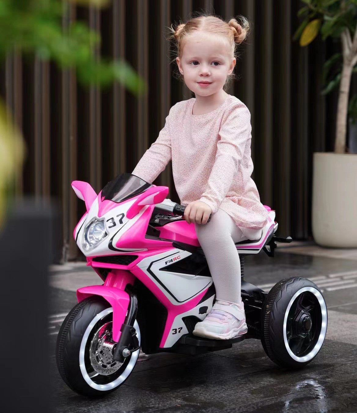 Streamdale elektrische Fahrt auf Motorrad für 3-4 Jahre Mädchen
