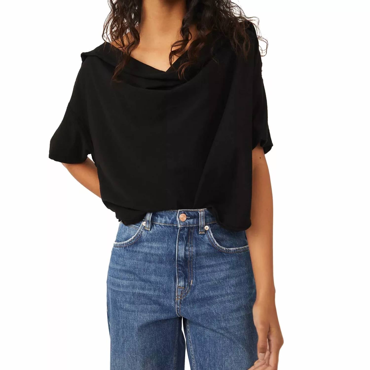 Nur Chill Tee in schwarz