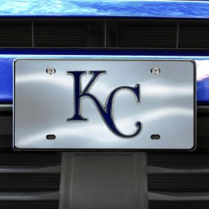 Fanmats Kansas City Royals 3D Kennzeichen aus Edelstahl