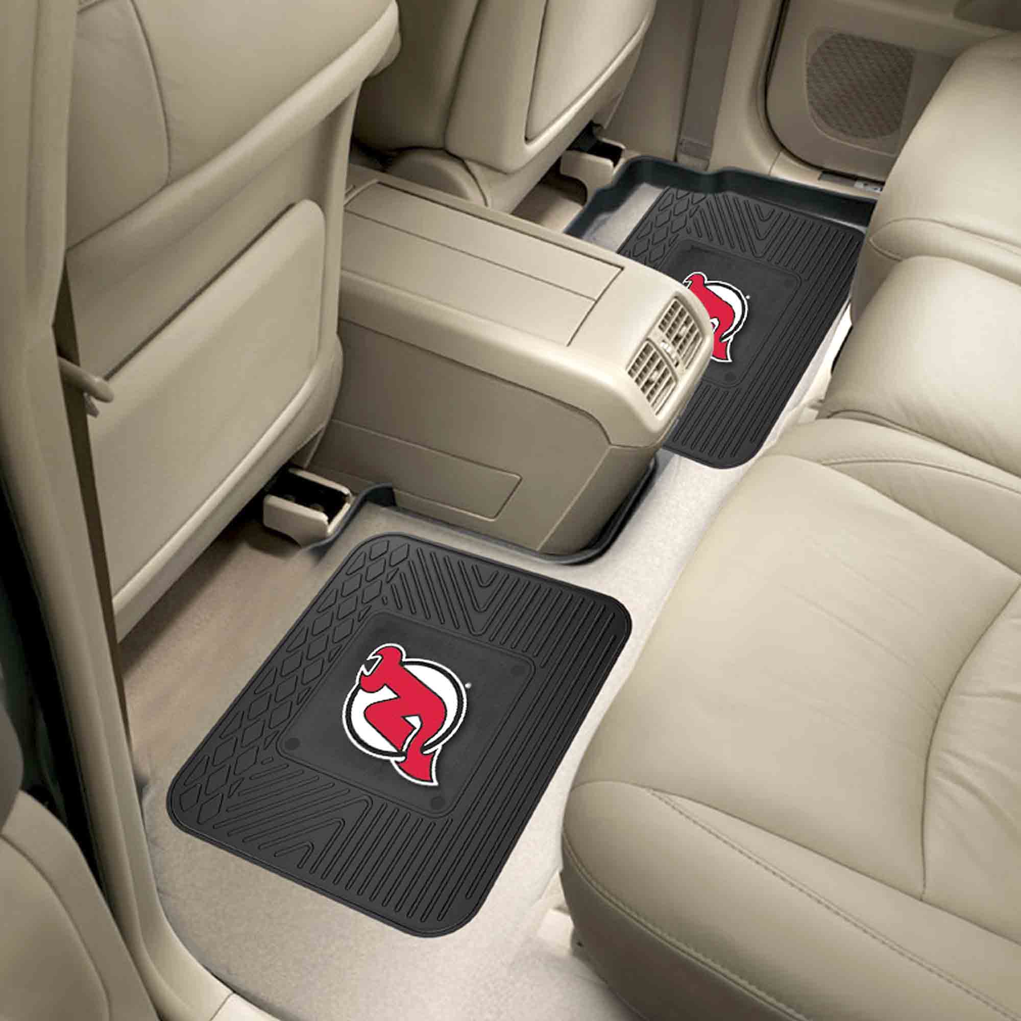 Fanmats New Jersey Devils Rücksitz Auto Utility Matten – 2 Stück Set