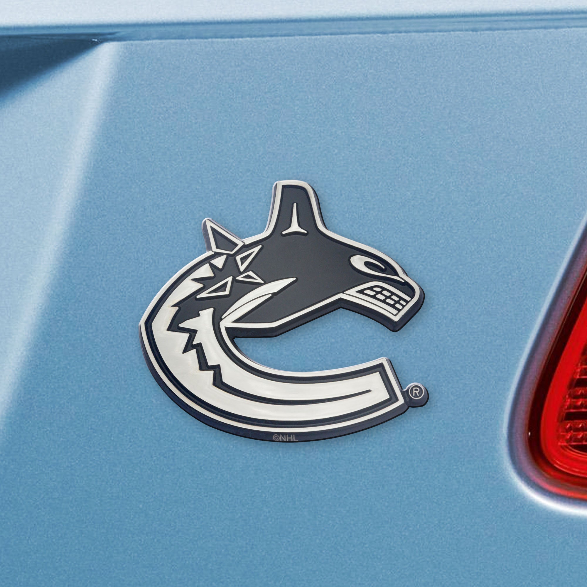Fanmats Vancouver Canucks 3D Chrom Metall Emblem