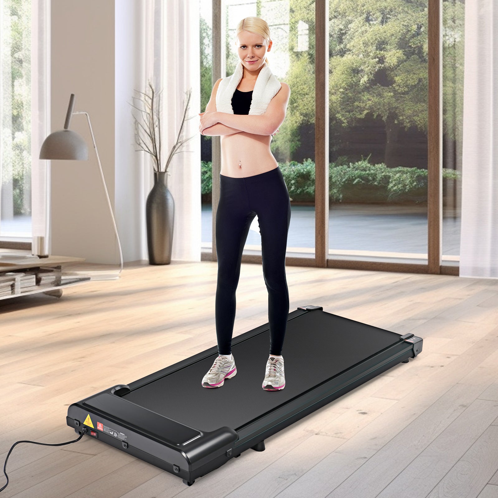 Streamdale 300 lb Kapazität Schreibtisch Laufband – Portable und Protable