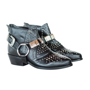 Damen lottie bootie in schwarz 7803957215292