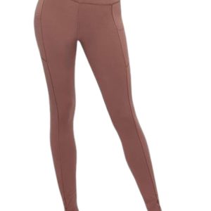 Athleisure Leggings With Pockets in Mandel 7803957510204