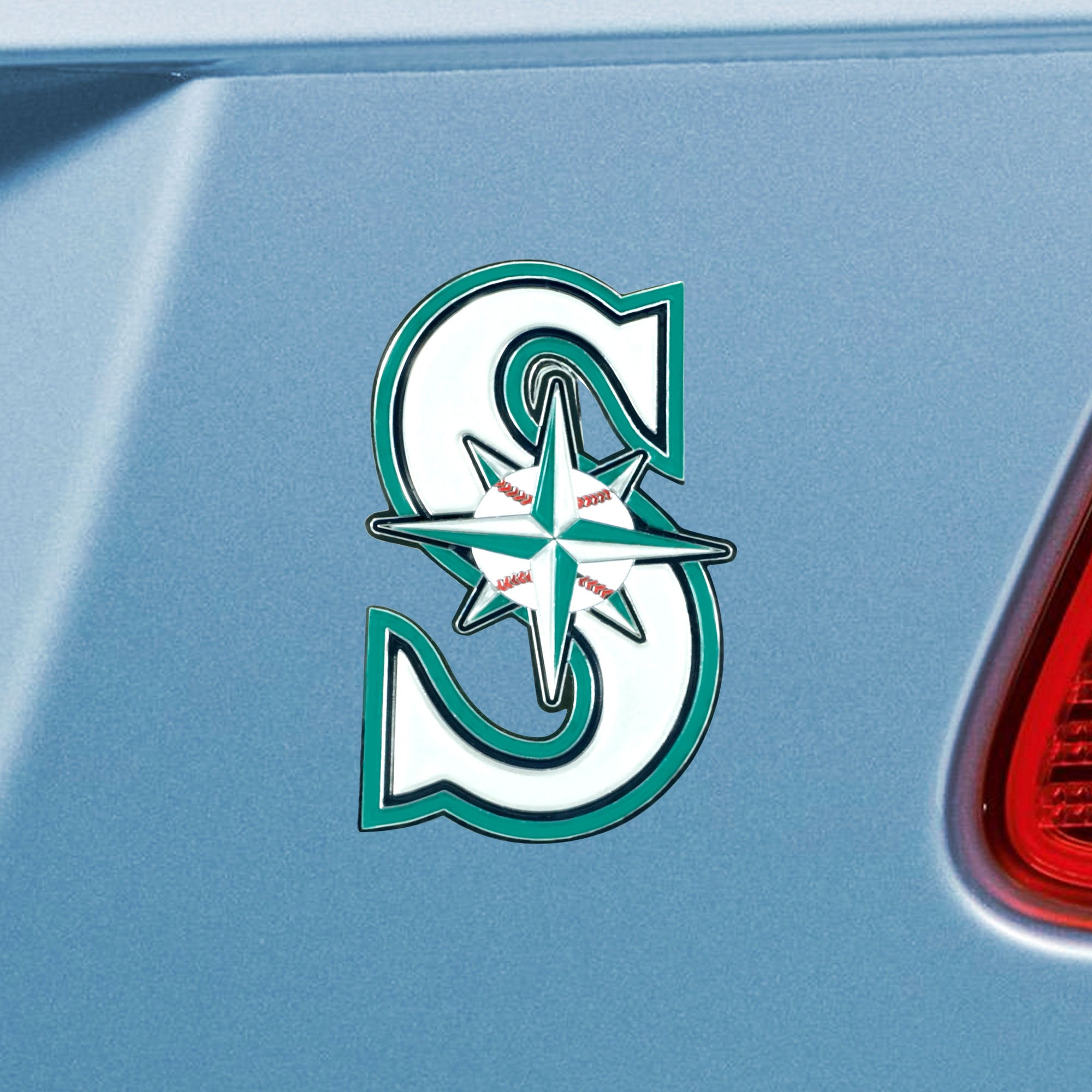 Fanmats Seattle Mariners 3D Farbe Metall Emblem