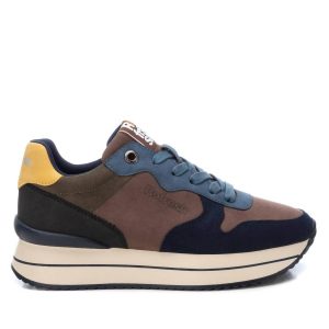 Damen Trainer Sneakers in Marine 7803957313596