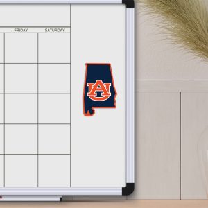 Fanmats Auburn Tigers Team State Form Aufkleber