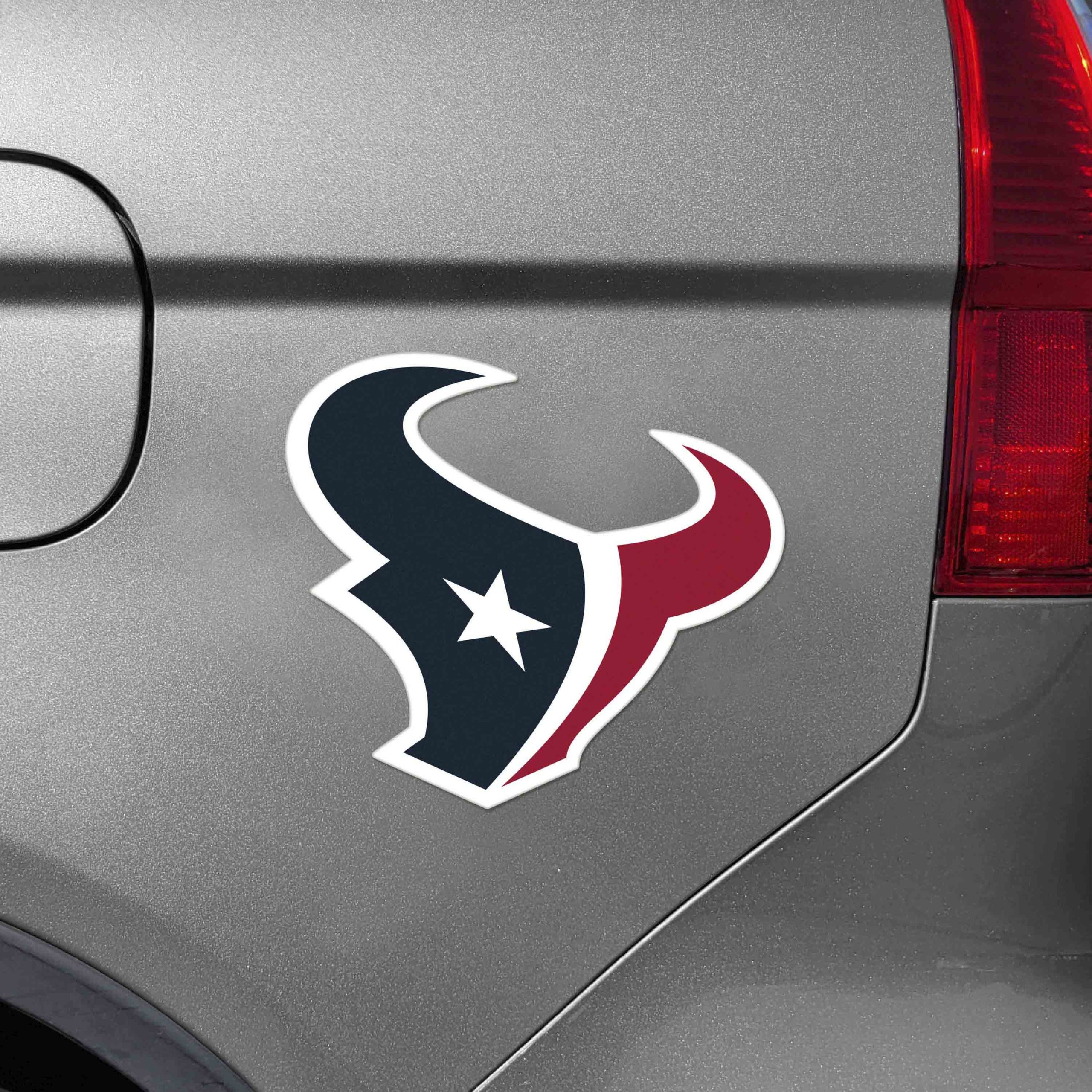 Fanmats Houston Texans großes Team Logo Magnet 8,7 "x 8,3"