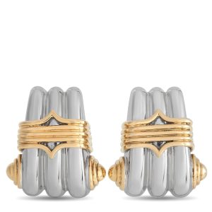 Zolotas Ohrringe aus 18 Karat Gelbgold und Silber ZO22 -030824