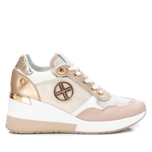Damen Keil Sneaker in Gold 7803966586940