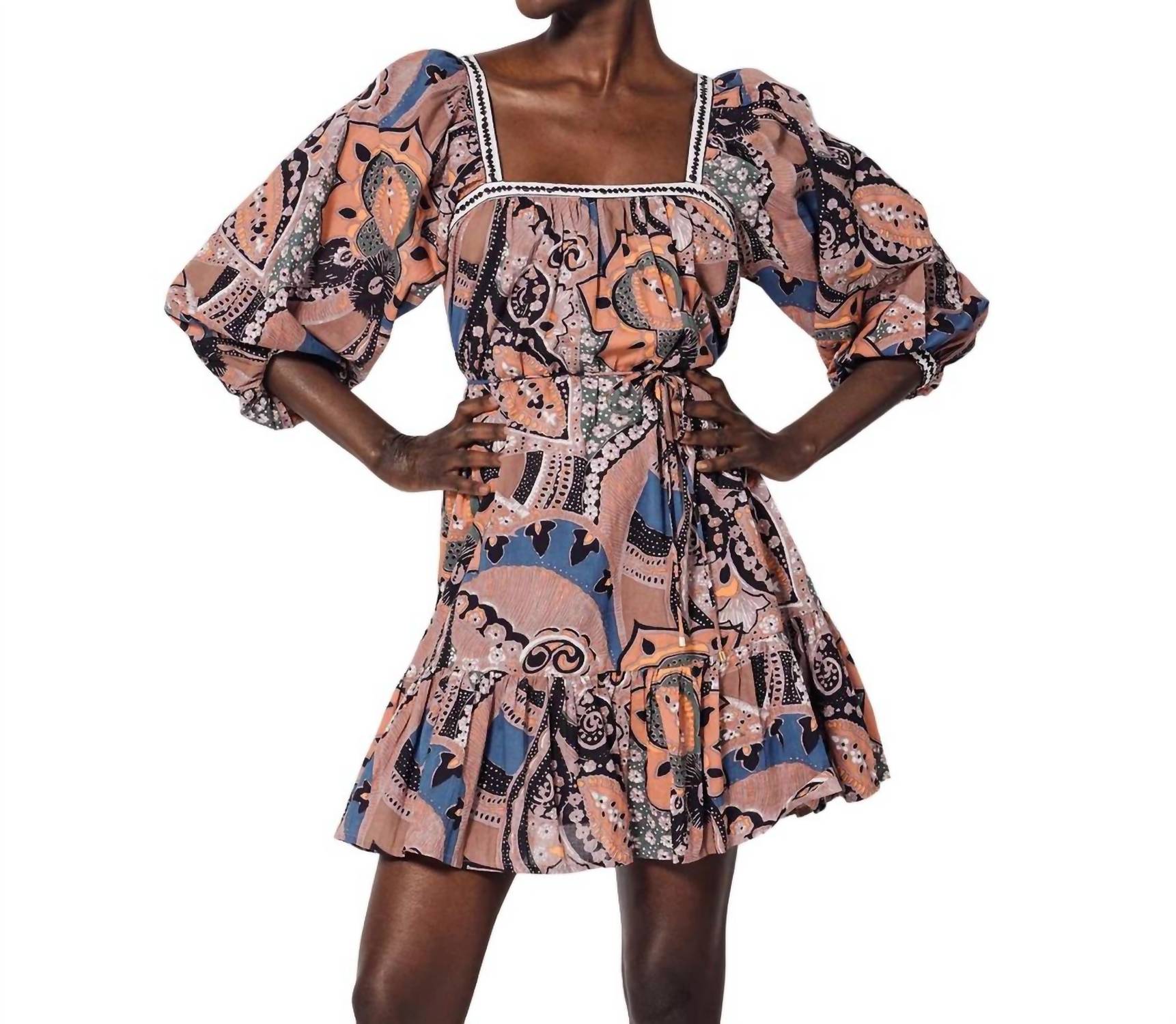 Malia Minikleid im Mirage-Muster