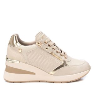 Damen Trainer Sneakers in beige 7803966652476