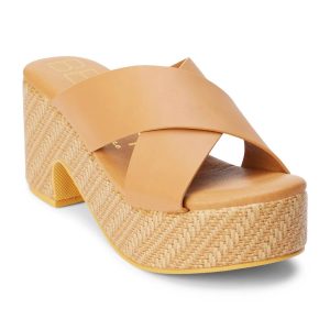 Damen nellie Sandale in tan
