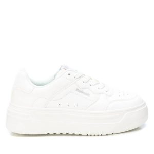 Damen verstellbare Spitze Sneakers in weiß 7804019245116