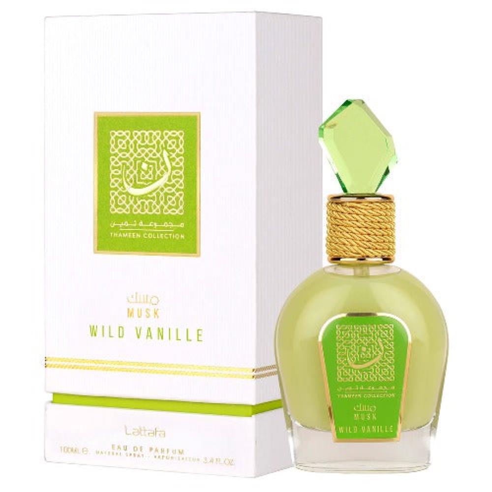 Lattafa Musk Wild Vanille Thameen Collection Eau de Parfum Lattafa Damenparfüm 3.4 Oz