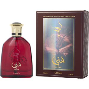 Lattafa Muna von Lattafa Eau De Parfum Spray 3,4 Oz Damen