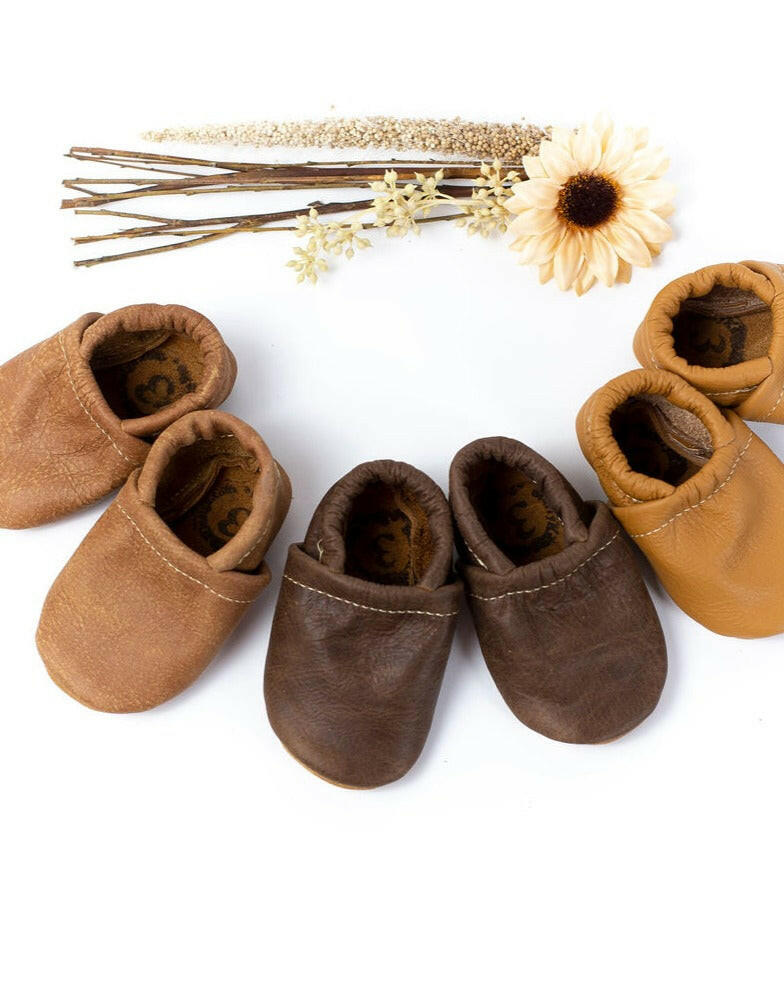 Tribe, Carob, Camel Loafer Schuhe Baby und Kleinkind