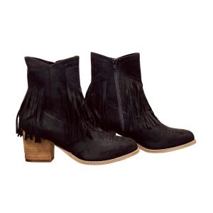 Damen Sandra Fransen Stiefeletten in schwarz 7804003942460