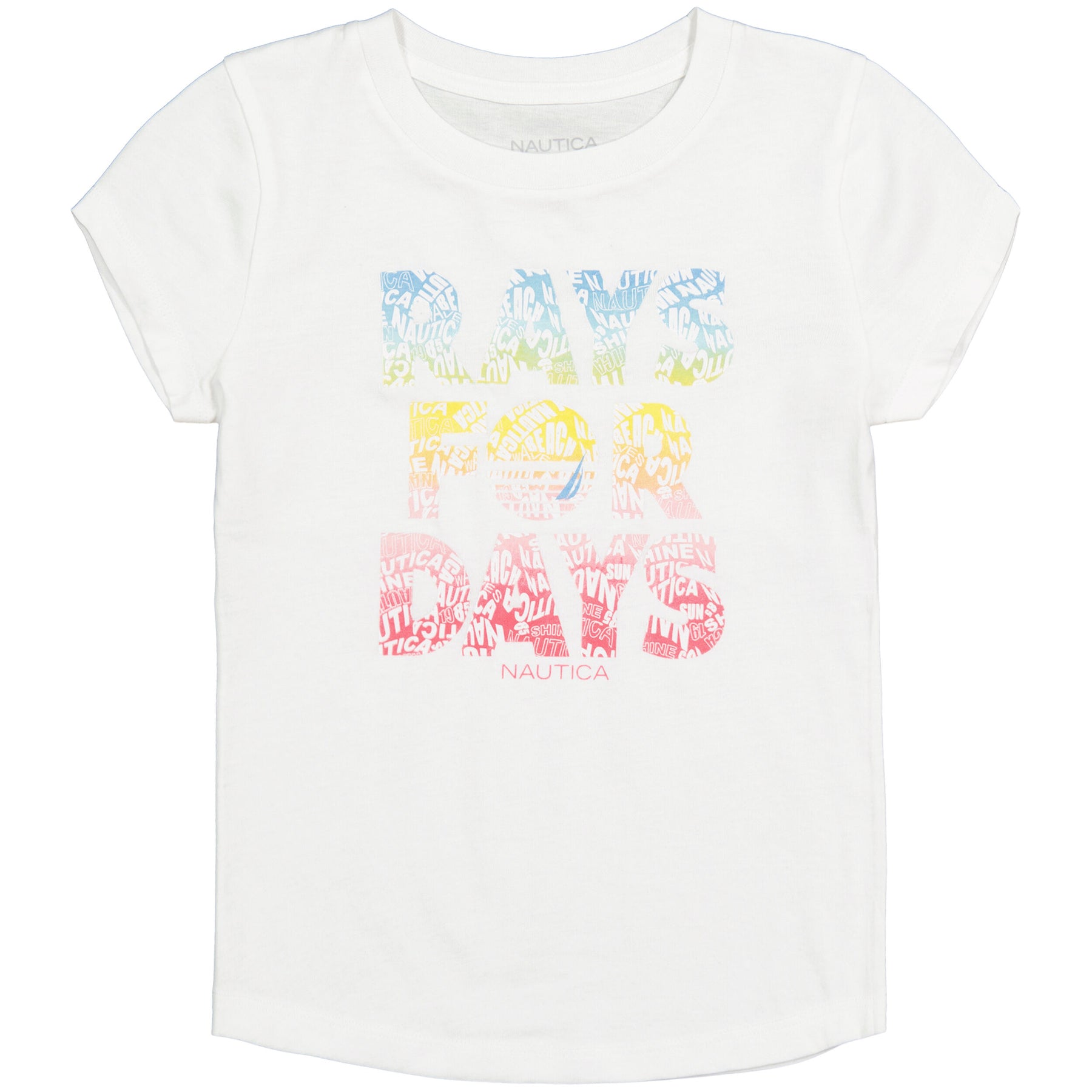 Nautica Kleine Mädchen Rays für Tage T-Shirt (4-6X)