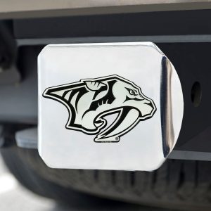 Fanmats Nashville Raubtiere Chrom Metall Haken Abdeckung mit Chrom Metall 3D Emblem