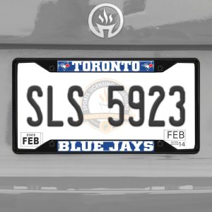 Fanmats Toronto blau jays Metall Kennzeichen Rahmen schwarz Finish