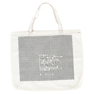 Isabel Marant bedruckte Tasche in weißer Leinwand