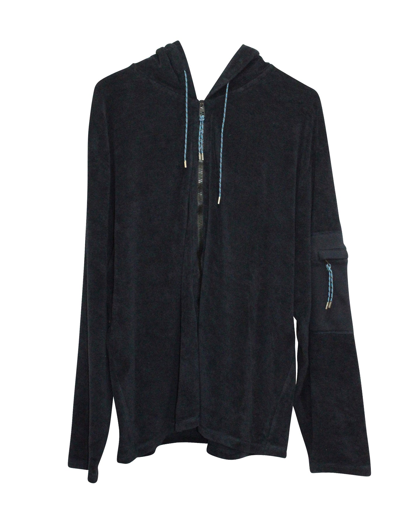 Loewe Kapuzenjacke aus Baumwolle in Marineblau