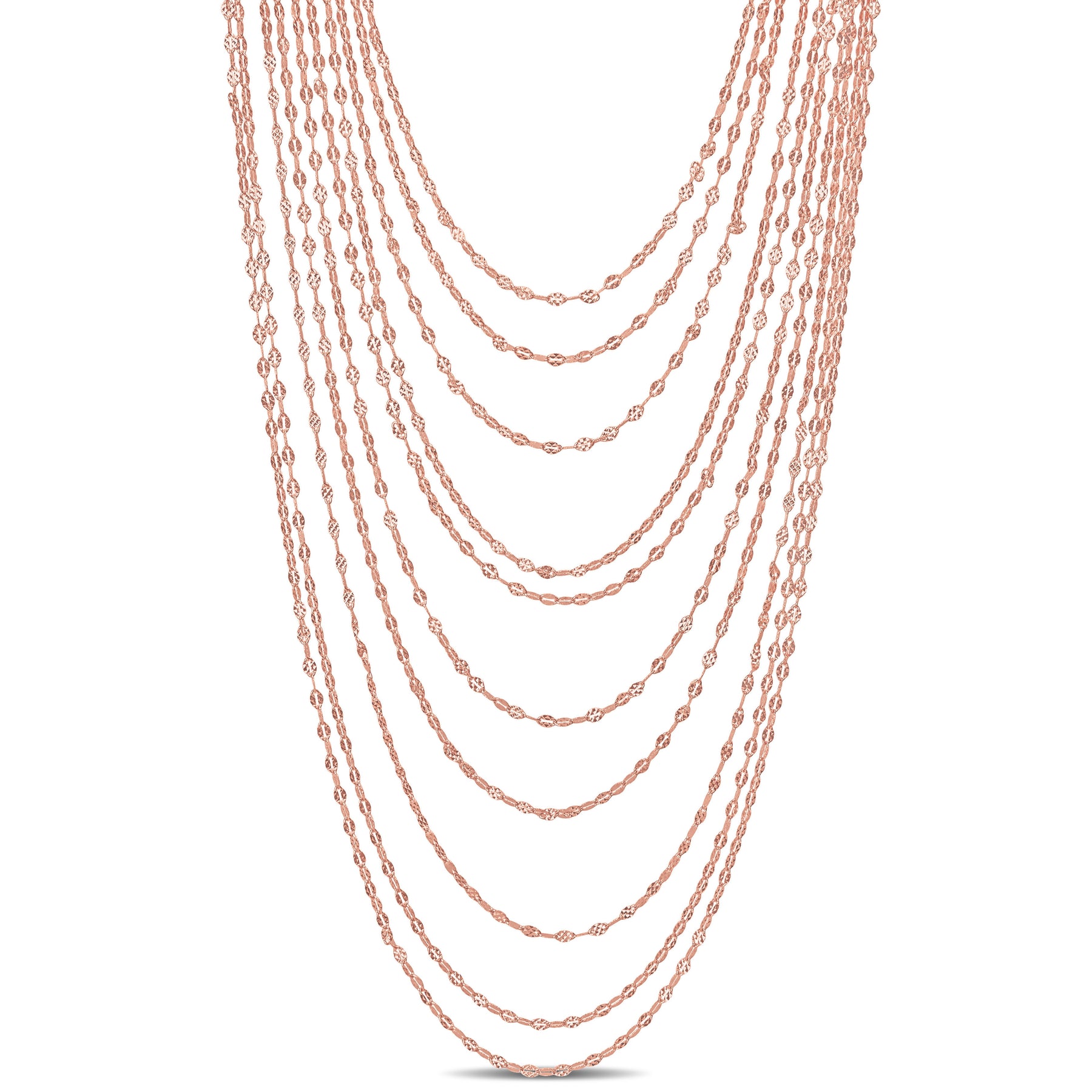 Mimi & Max Halskette mit Kette aus vergoldetem Sterling Silber – 18 in