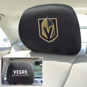 Fanmats Vegas Golden Knights bestickt Kopf Rest Cover Set – 2 Stück