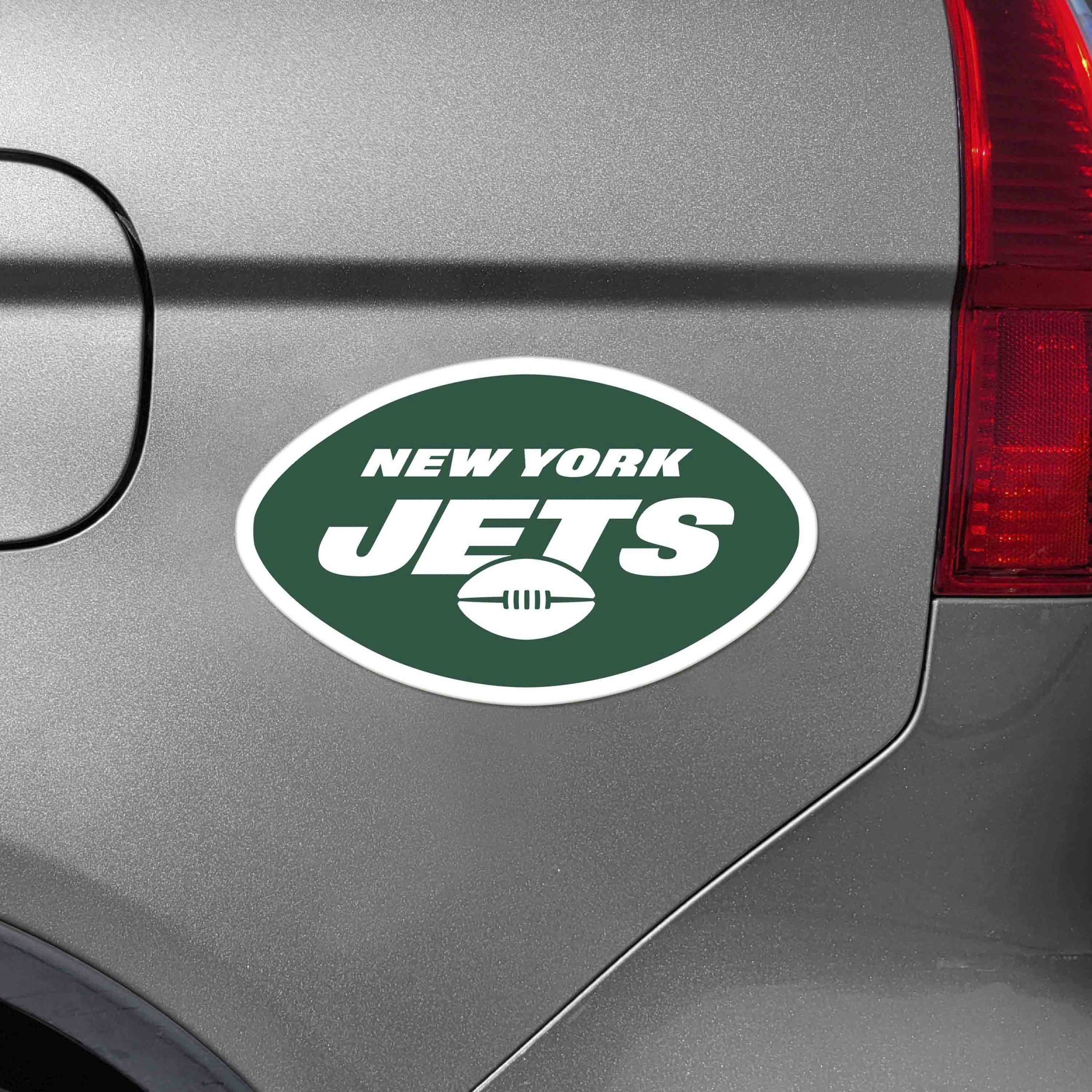 Fanmats New York Jets Großes Team Logo Magnet 8,7 "x 8,3"