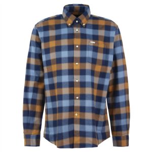 Barbour – Damfield normales Hemd in der Marine