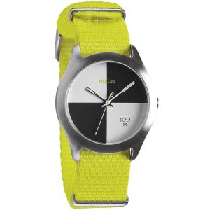 Nixon Herren die Quad Multicolor Zifferblatt Armbanduhr 7804004958268