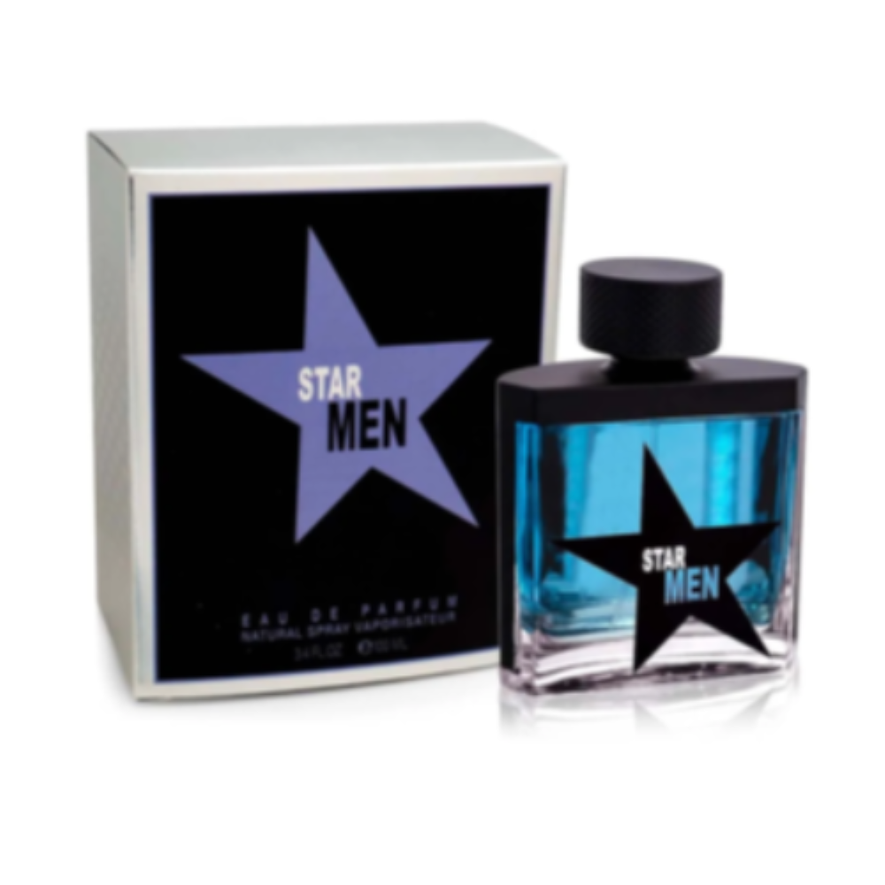 Fragrance World Star Men Eau de Parfum Parfüm Welt Herren Köln 3.4 Oz