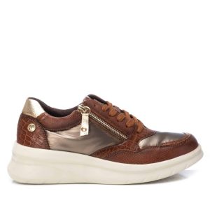 Damen Trainer Sneakers in Kamel 7804010201148