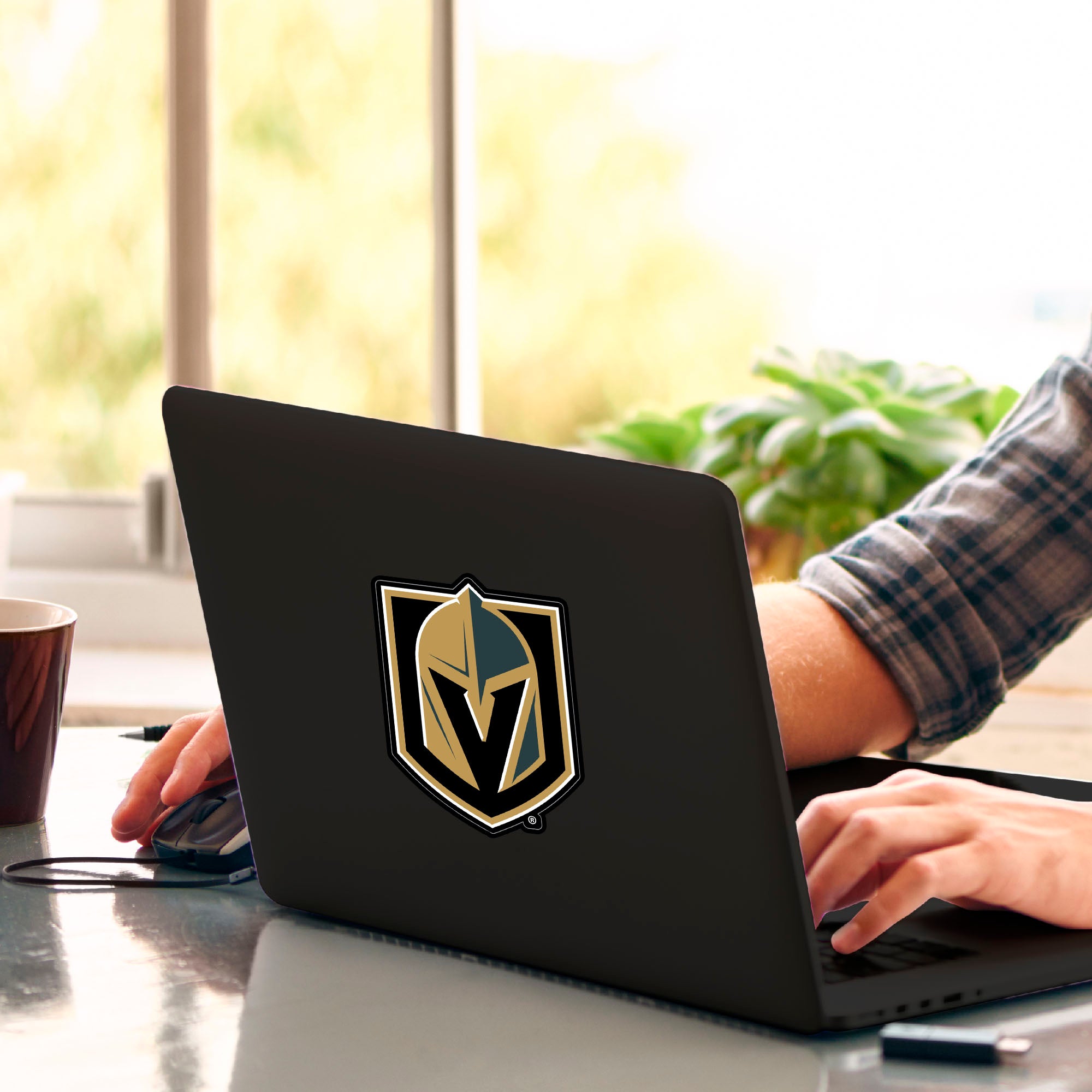 Fanmats Vegas Golden Knights Matte Aufkleber