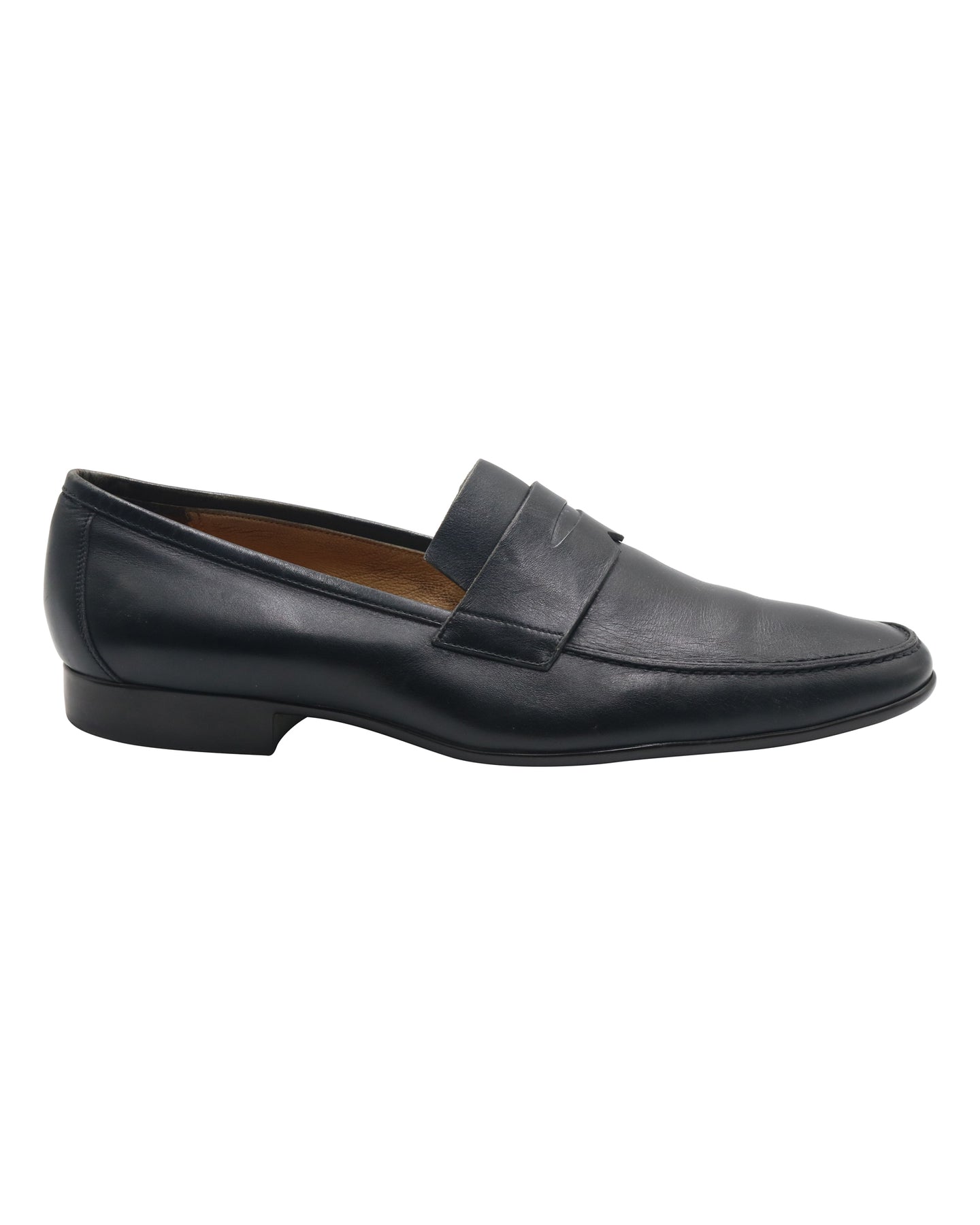 Hermes Tokyo Slipper aus schwarzem Leder