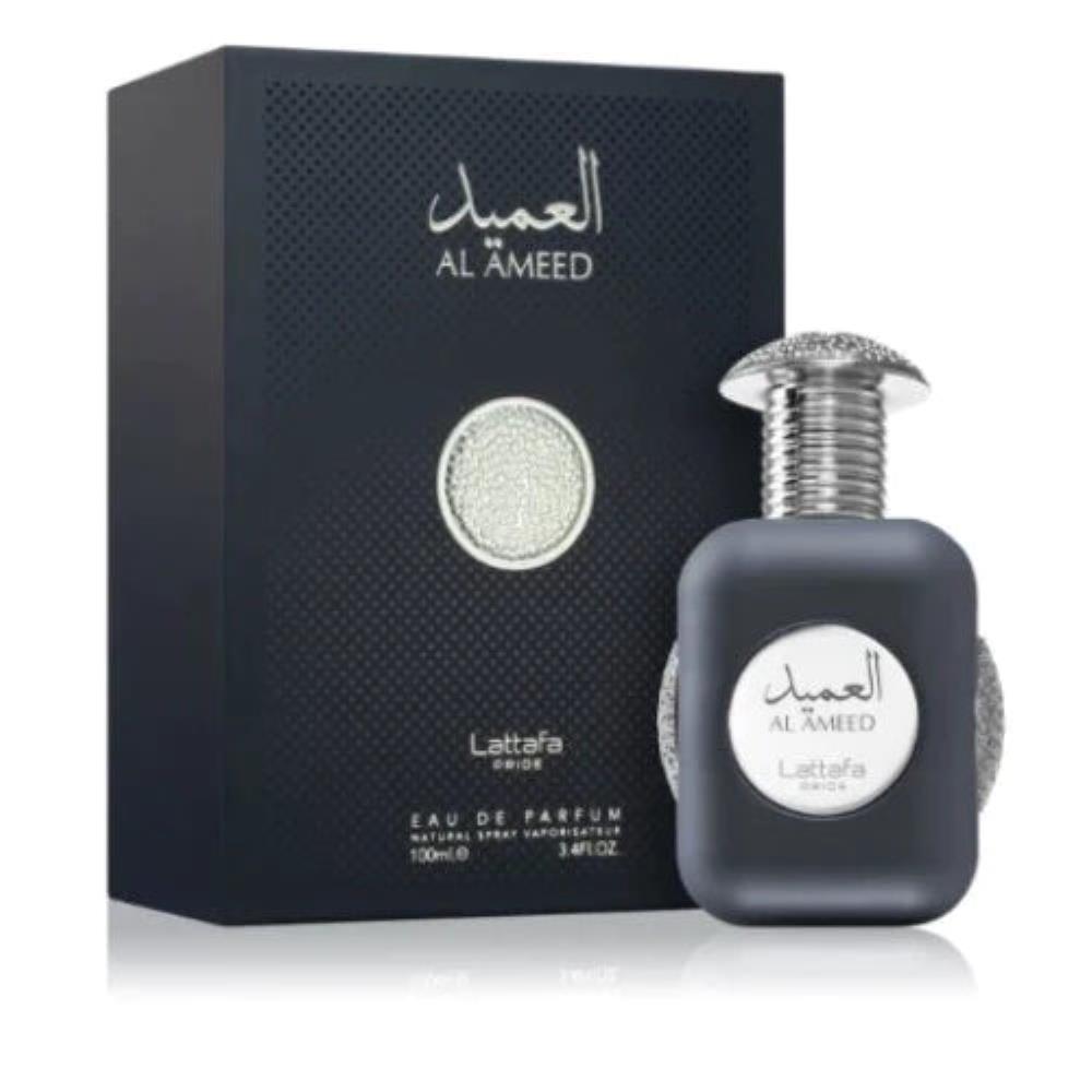 Lattafa Pride Al Ameed Silver Eau de Parfum Lattafa Damenparfüm 3.4 Oz
