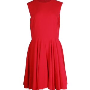 Alexander McQueen Minikleid aus rotem Acetat
