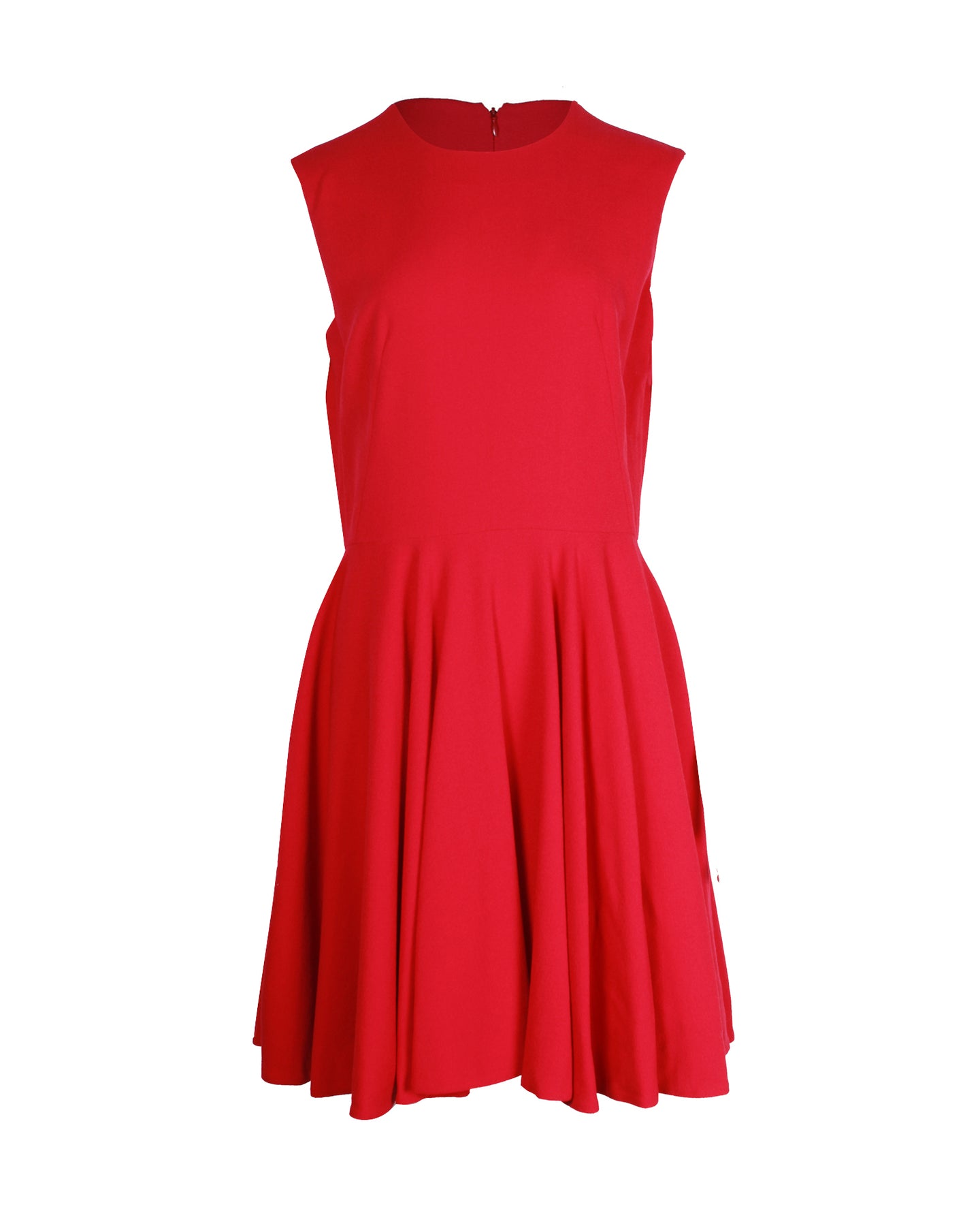 Alexander McQueen Minikleid aus rotem Acetat