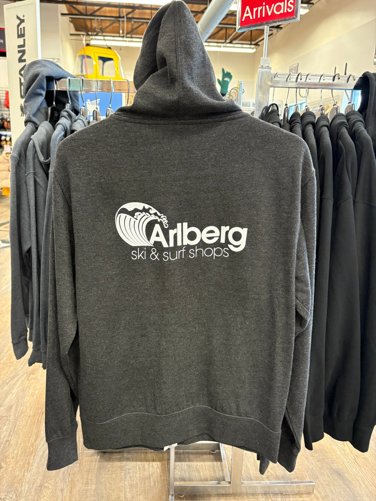 Arlberg Independent leicht Surf Kapuzenpullover mit durchgehendem Reißverschluss – Erwachsene