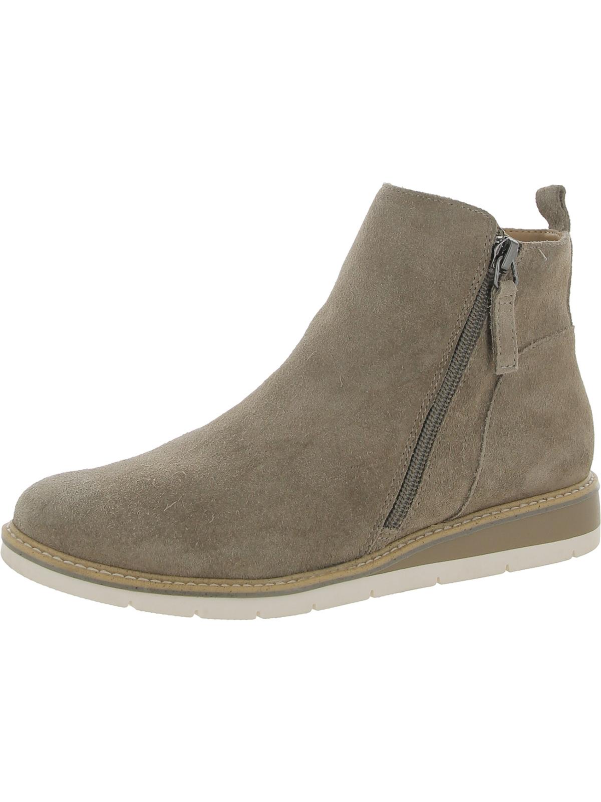 Aly 14 Damen Wildleder Seitenreißverschluss Stiefeletten