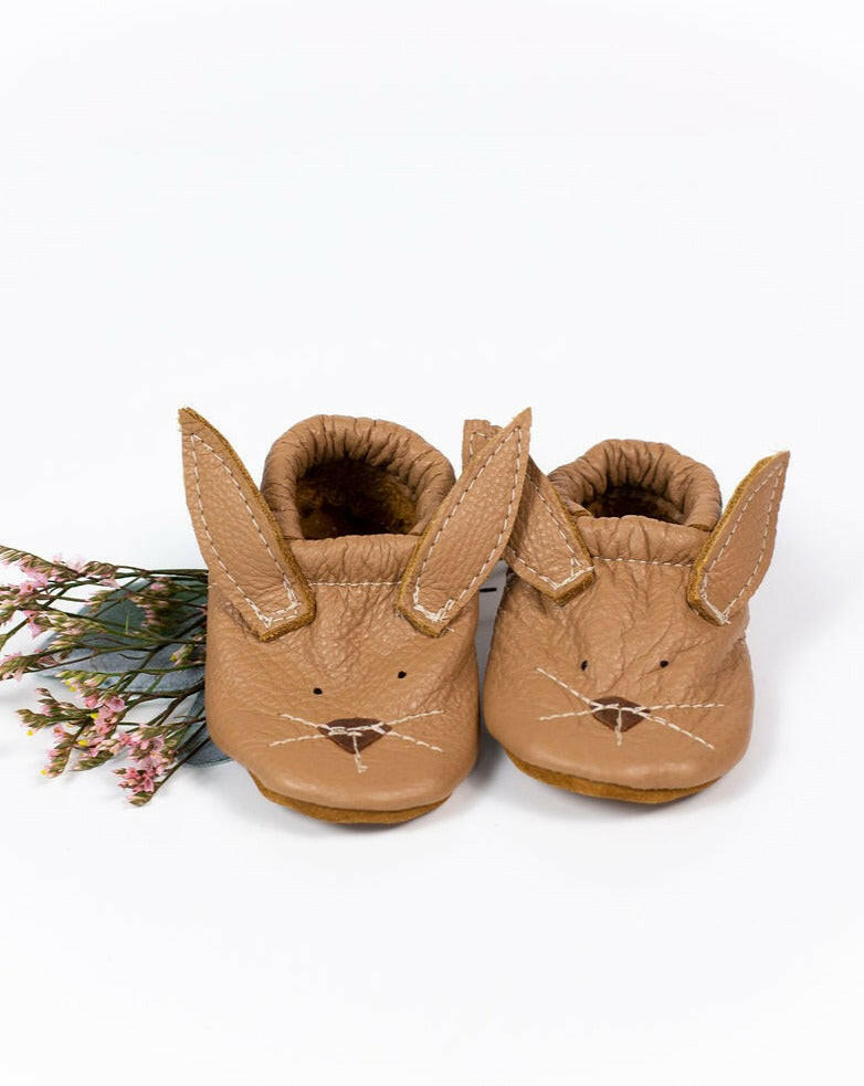 Oat Bunnies // Niedliche Critters Lederschuhe Baby und Kleinkind Bunny