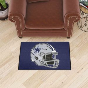 Fanmats Dallas Cowboys Starter Matte Akzent Teppich – 19′′ x 30′′, Helm Logo