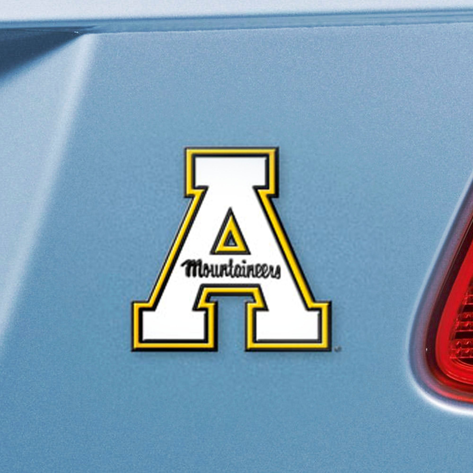 Fanmats Appalachian State Mountaineers 3D Farbe Metall Emblem
