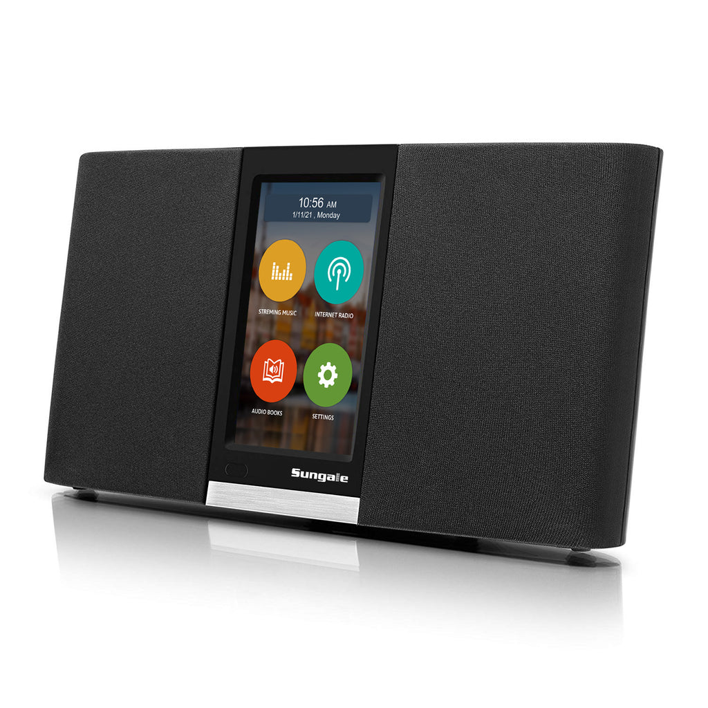 WiFi Internet Radio mit schlankem Design, großartigem Sound und vielen Musikoptionen