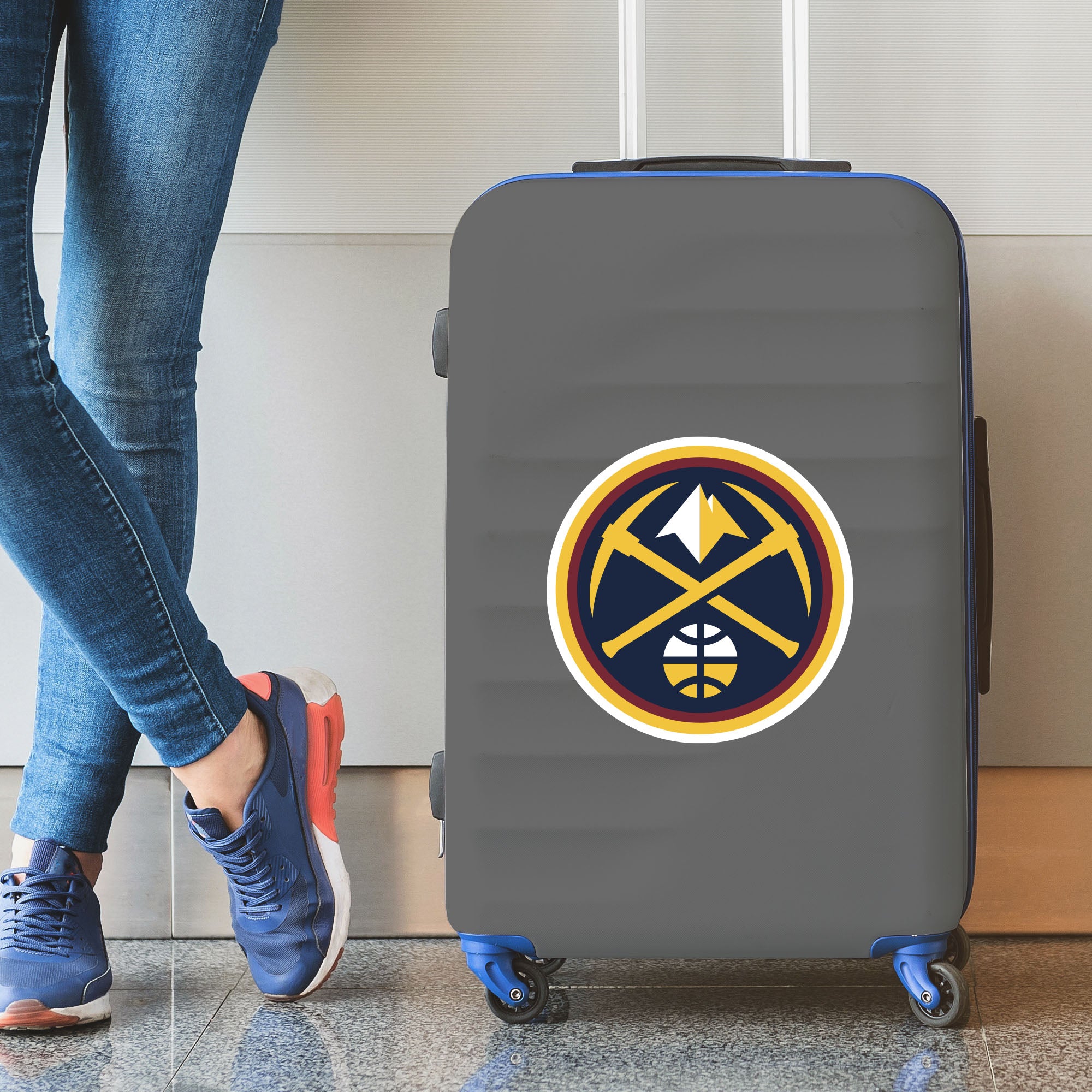 Fanmats Denver Nuggets große Aufkleber