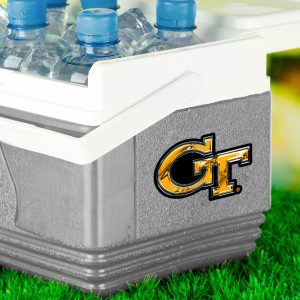 Fanmats Georgia Tech gelbe Jacken 3D-Decal Aufkleber