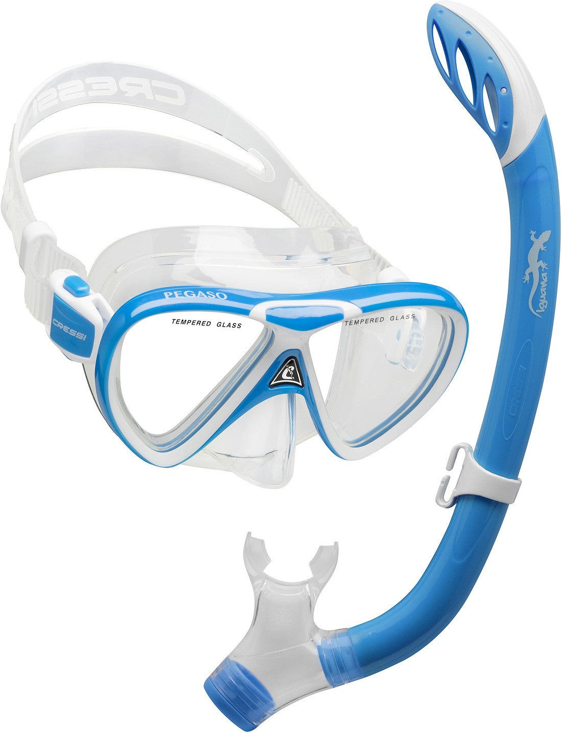 Cressi Pegaso & Iguana Schwimmmaske Combo – Jugend – 2025