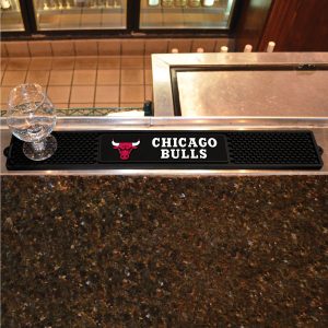 Fanmats Chicago Bulls Bar Drink Mat – 3,25′′ x 24′′